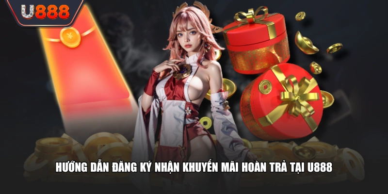 Sự Kiện Khuyến Mãi Hoàn Trả Tức Thì Tới 3% Cho Hội Viên U888 3 Hướng dẫn đăng ký nhận khuyến mãi hoàn trả tại U888