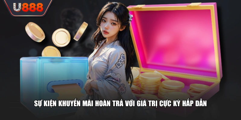 Sự Kiện Khuyến Mãi Hoàn Trả Tức Thì Tới 3% Cho Hội Viên U888 2 Sự kiện khuyến mãi hoàn trả với giá trị cực kỳ hấp dẫn